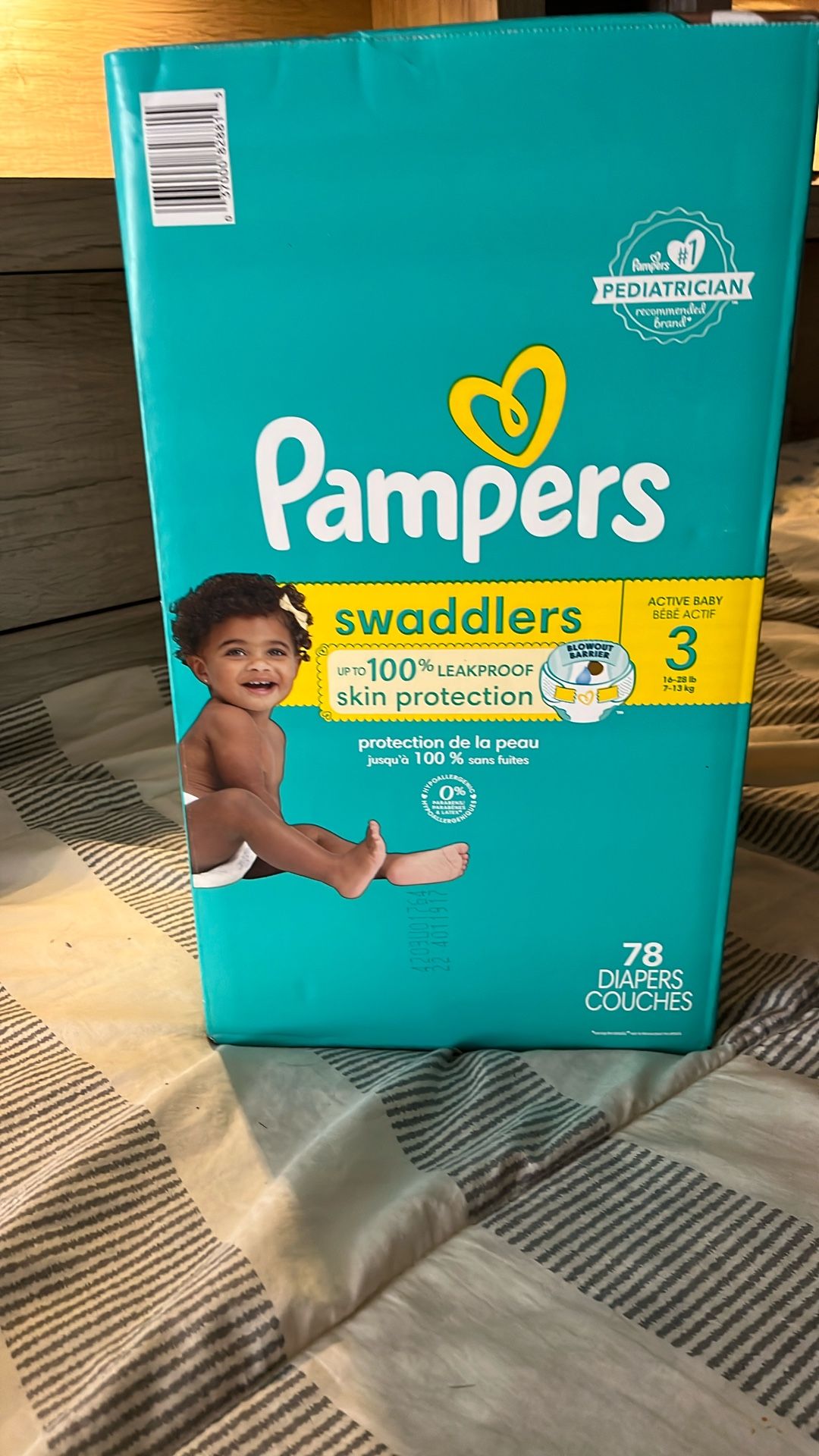 Pampers Swaddlers Size3
