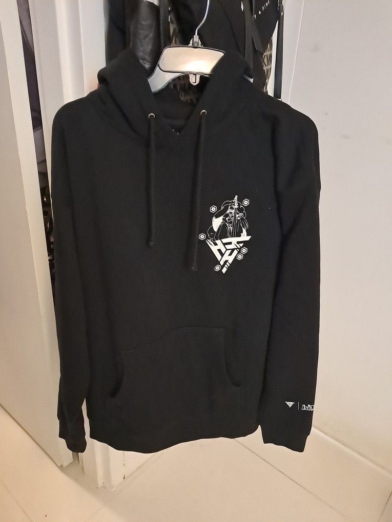 Black Hoodie  Size L