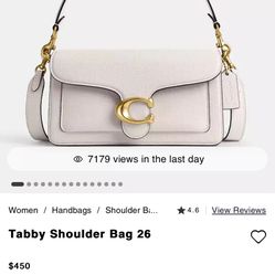 Tabby Shoulder Coach Bag