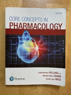 Core Concepts in Pharmacology, Fifth Edition