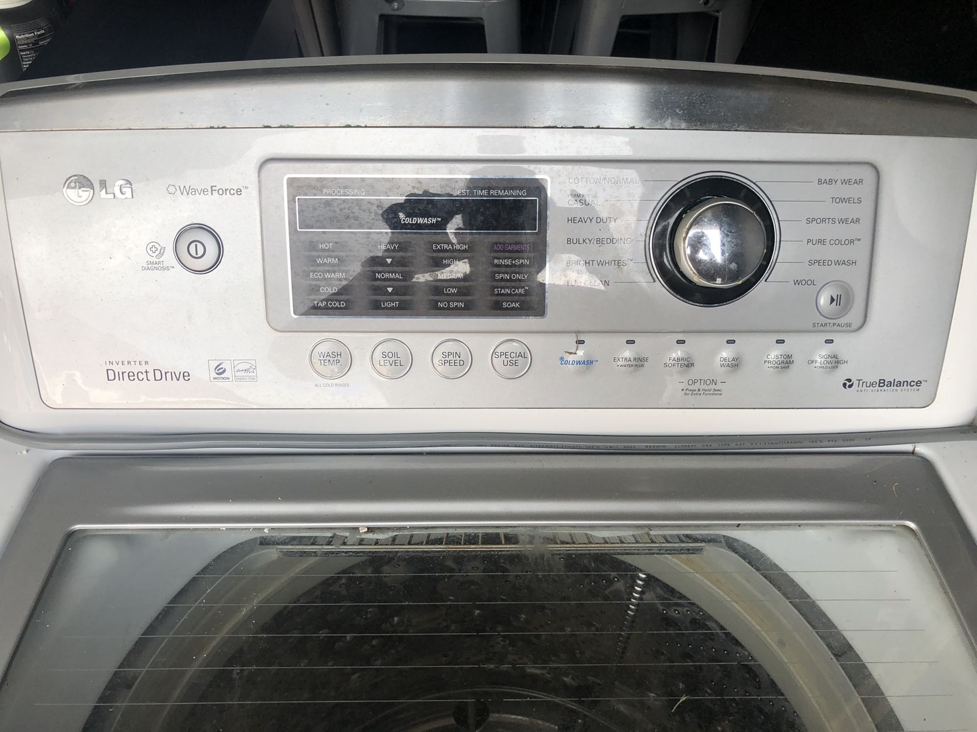 Used LG WT5070CW washing machine. Pick up only. for Sale in Sugar Land