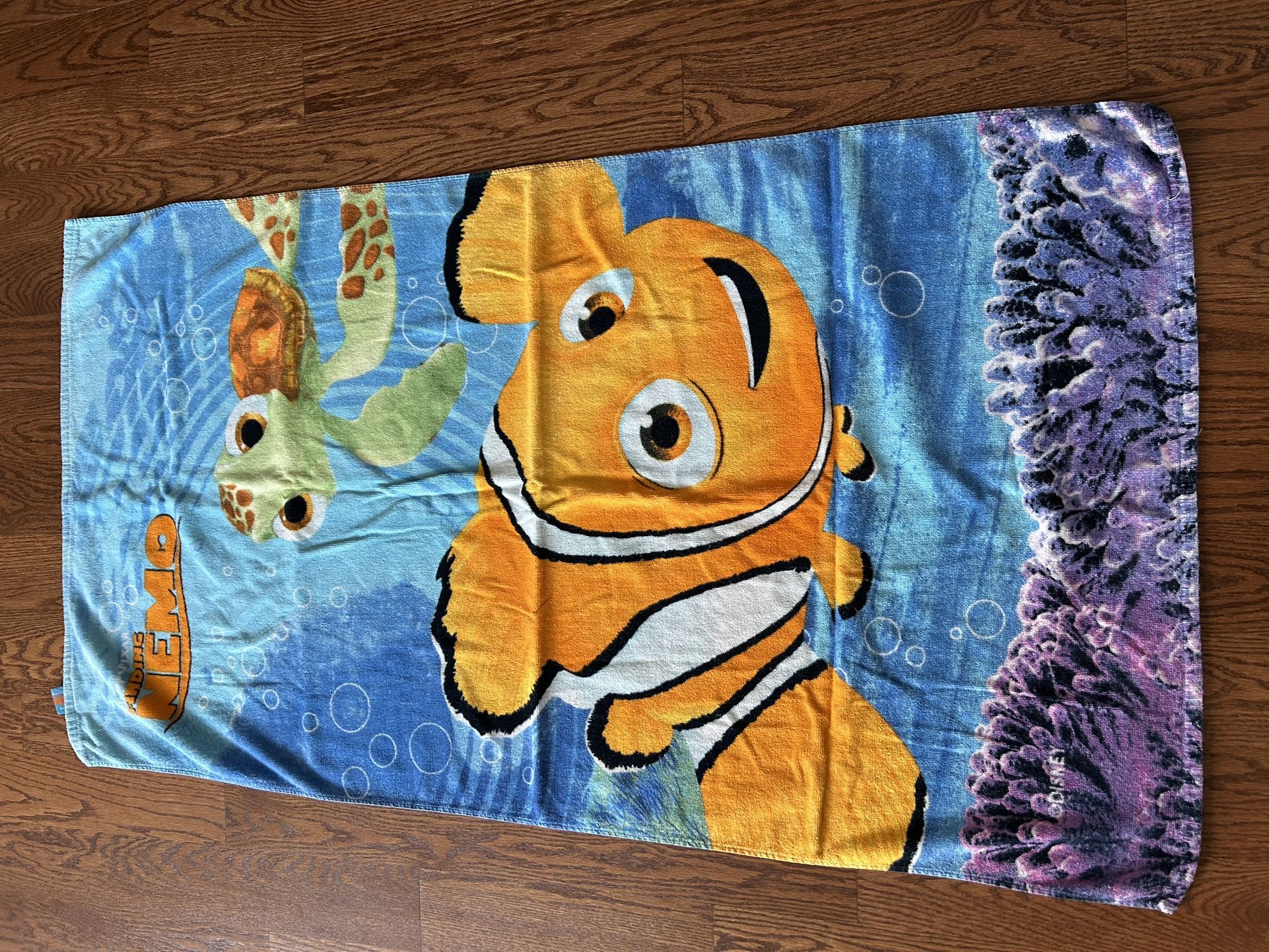 Finding Nemo Dory Beach Kids Bath Swim, Pool Towel 100% Cotton