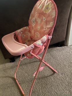 Doll High Chair Girl Toy
