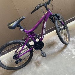 Mongoose Mountain Bike Girl 24