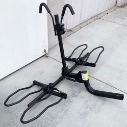 New In Box $109 KAC 2-Bike Rack for Car, SUV, Hatchback Mount - 2” Anti-Wobble Hitch, Heavy Duty Bicycle Carrier