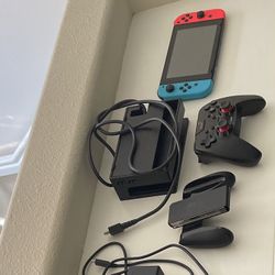 Nintendo Switch & Accessories Bundle (New)