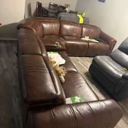 Sofas dining table sold separate or together make me an offer