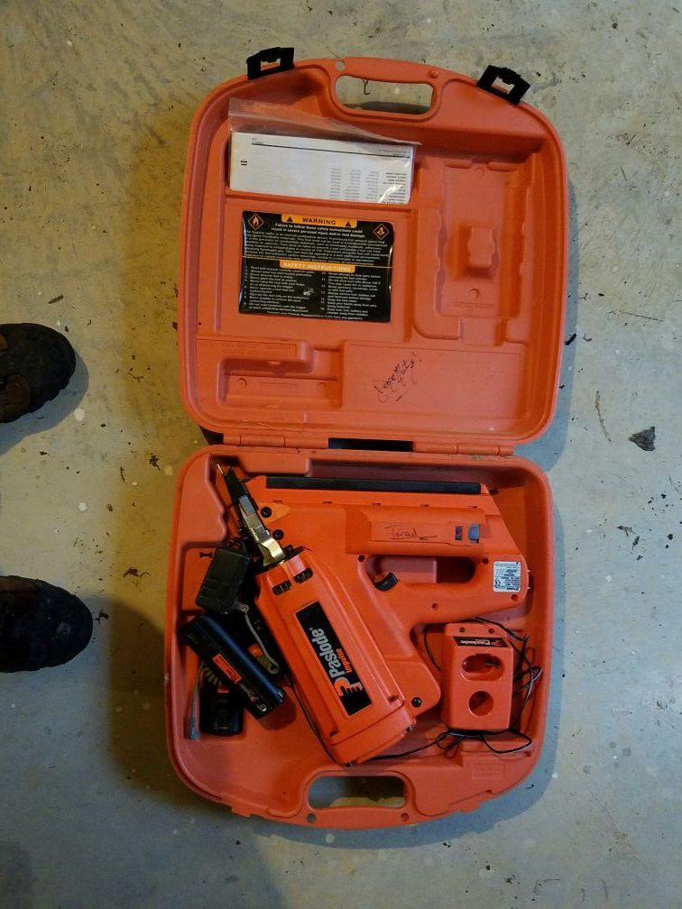 Paslode framing nail gun. for Sale in Shelton, WA OfferUp
