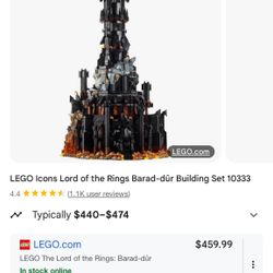 Legos Lord Of The Ring Castle