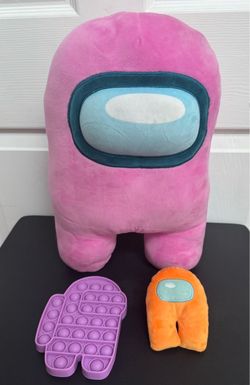 Among Us Plush Toy Lot just $8