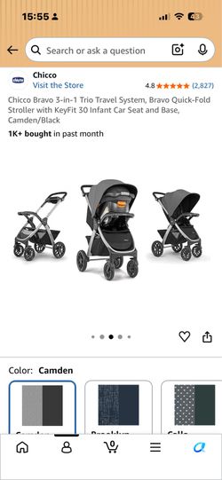 Chicco stroller/carseat combo
