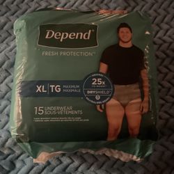 Men’s Depend Underware