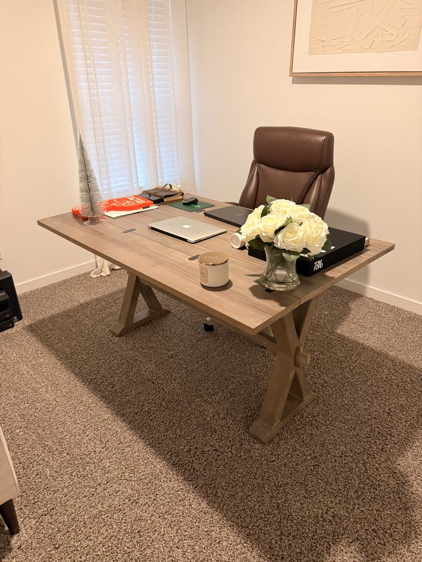 Wooden Table (Office/Dinning)