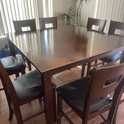 Dining table with 8 chairs