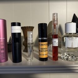 Lot Of Multiple Colognes City rhythm, Argos, Penhaligons, Roja