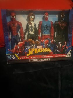 Marvel Spider-Man Titan Hero Series 4-Figure Set