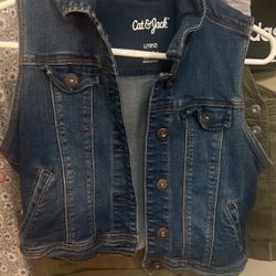 Jean Vest Girls 10-12