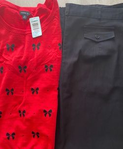 Torrid NWT Sweater And Black Slacks Bundle