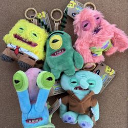 Fuggler x SpongeBob SquarePants - Keychains Full wSet Of 5