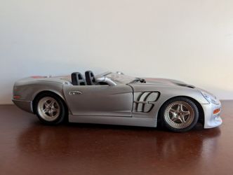 1999 Shelby Series 1 die-cast model car by Bburago, made in Italy, at a 1:18 scale. 