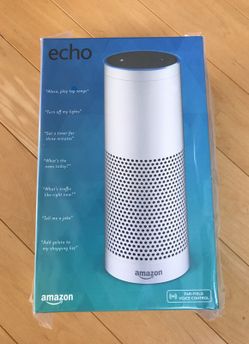 Brand new AMAZON ECHO WHITE