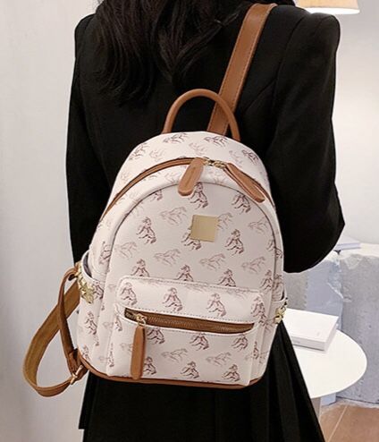 new fashion Simple Style Mini Backpack Embroidery Thread Backpack