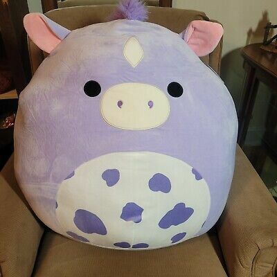Squishmallow Meadow the Horse Purple Jumbo 24” Plush