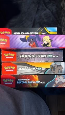 Pokémon TCG ex Box Bundle – Lot of 5