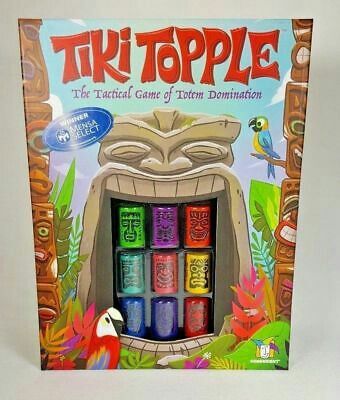 Tiki Topple Board Game. Brand New