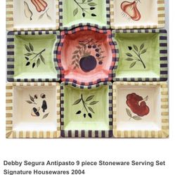 9 Pieces Serving Set.      