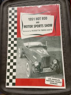 Hot Rod Cardboard Poster