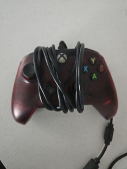 Wired Xbox One Controller Red
