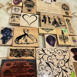 Variety of Rubber Stamps