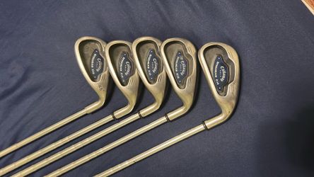 Callaway X16 iron set 6-PW (5pcs) RH steel shafts