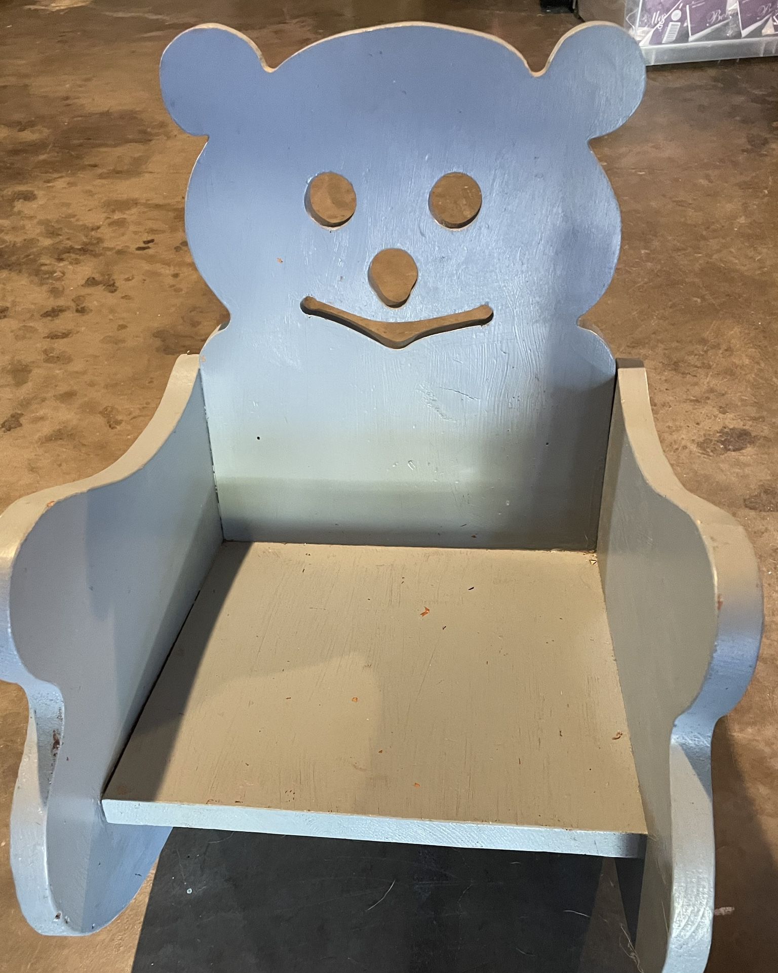 Wooden Bear, Rocking Chair