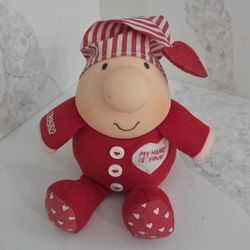 Vintage 1990 ZiGGY 6" Plush " My Heart is Yours"