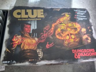 Dungeons and dragons clue board game