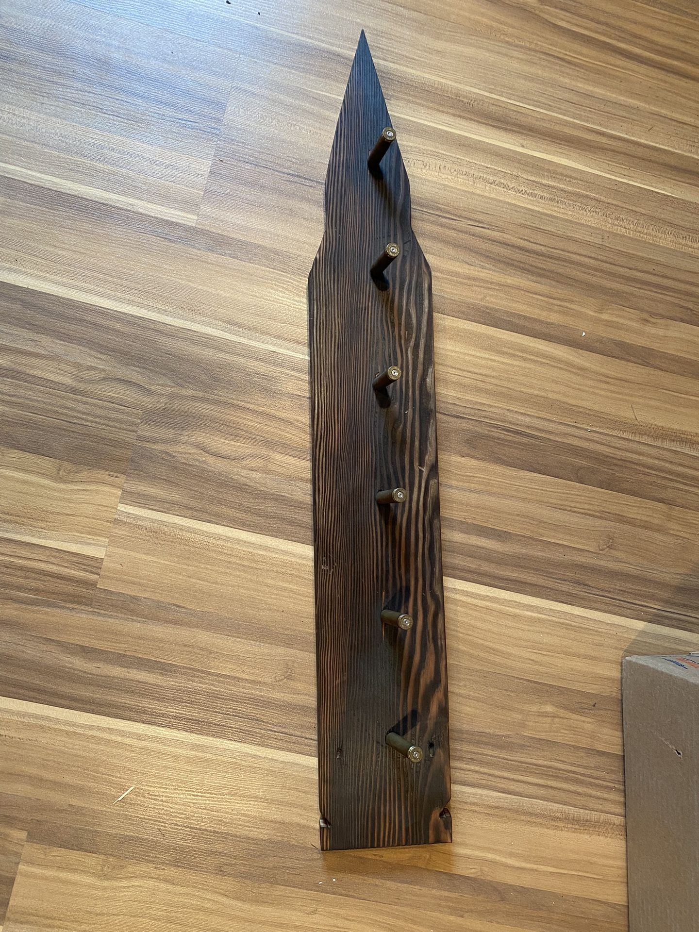 Handmade Bullet Hat Hanger