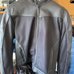 Bilt Nomad Leather Jacket (L)