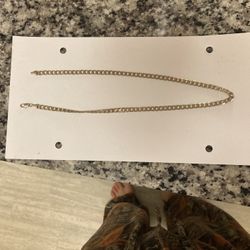 14k Silver Necklace 