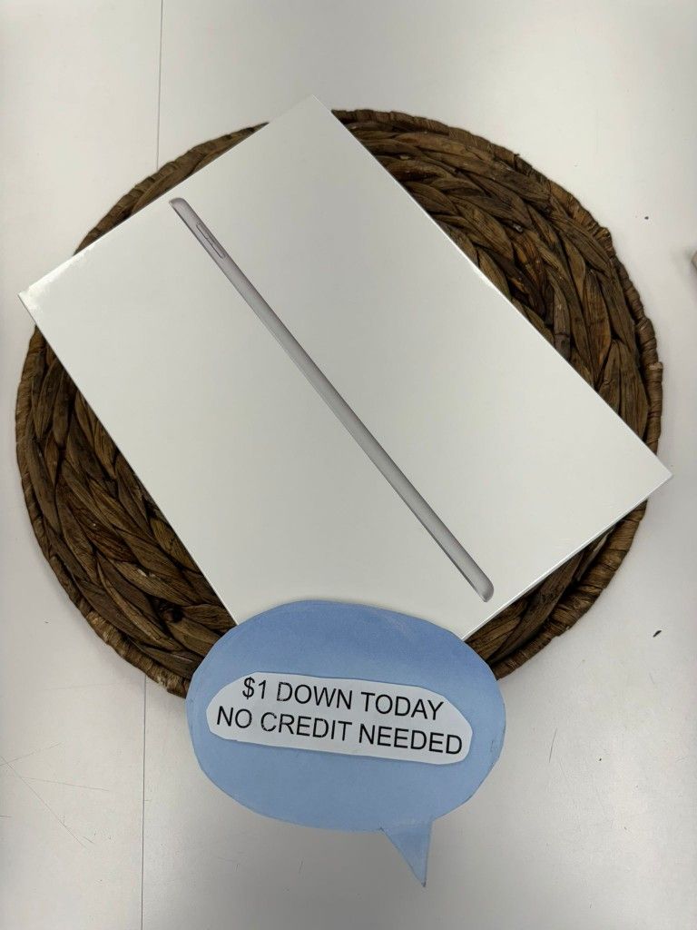 Apple iPad 9th Gen Tablet Brand New - Pay $1 DOWN AVAILABLE - NO CREDIT NEEDED