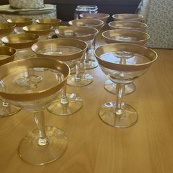 Tiffin-Franciscan Milton Champagne Glasses