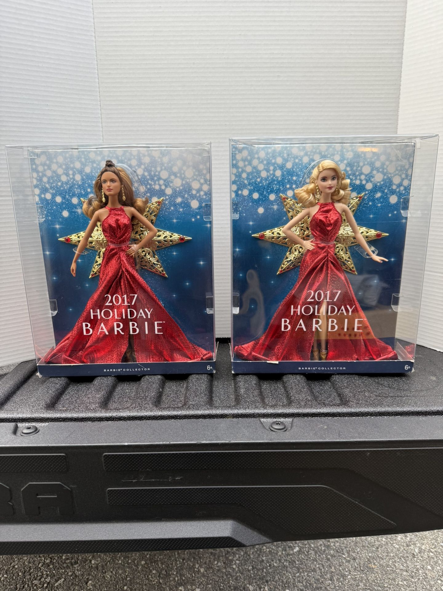Mattel 2017 Holiday Barbie Dolls Collectors New In Original Box ( $18 each )