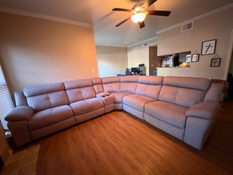 Grey Sectional (L Shaped)
