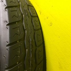 SPARE TIRE FITS:2003 2004 2005 2006 2007 2008 2009 PONTIAC VIBE - Parts Out - SPT1
