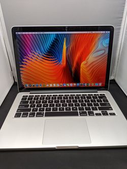 MacBook pro 13 retina 2.6ghz mid 2014 128ssd 8gb ram Mac os 10.13 Mojave ..Microsoft office Photoshop CS6, final cut pro , Lightroom,logic