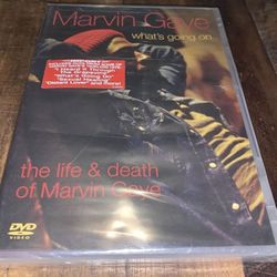 dvd marvin gaye what’s going on the life and death brand new sealed 