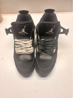 White Thunder Jordan 4s