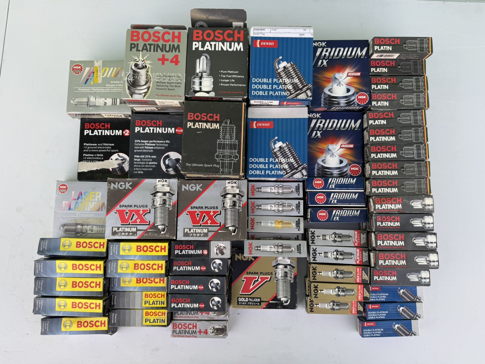 🔥 Premium Platinum & Iridium Spark Plugs – $4 Each | Minimum 20 Random | 220 Available