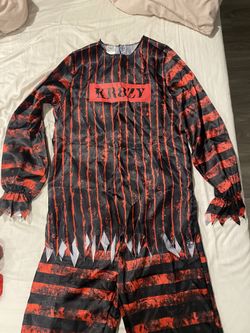 Kids Escaped Convict Halloween Costume 